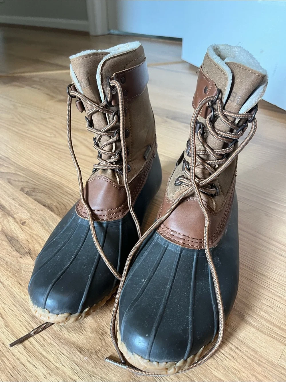 8.5M Brown Waterproof JBU Boots with Lining